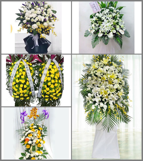 福建漳州平和县秀峰乡福塘村白事花篮预定